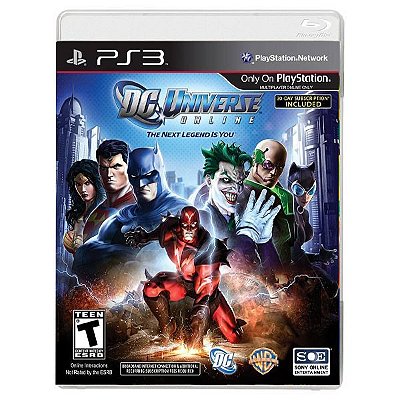 DC universe The Next Legend is You online Seminovo - PS3