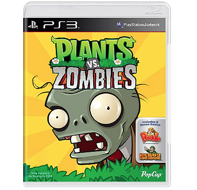 Plants vs Zombies Seminovo - PS3
