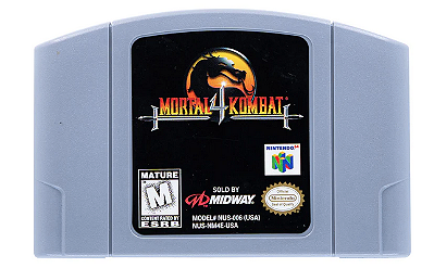 Mortal Kombat 4 Seminovo - Nintendo 64 - N64