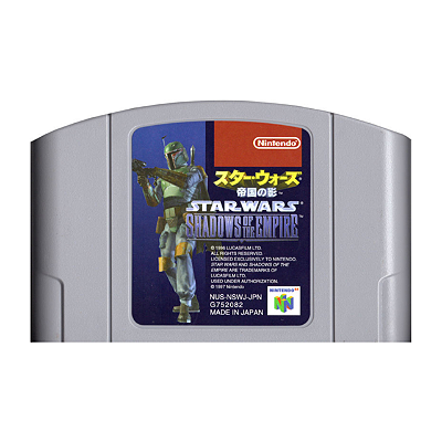 Star Wars Shadows Of The Empire Japonês Seminovo - Nintendo 64 - N64