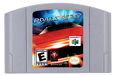 Roadsters Seminovo - Nintendo 64 - N64