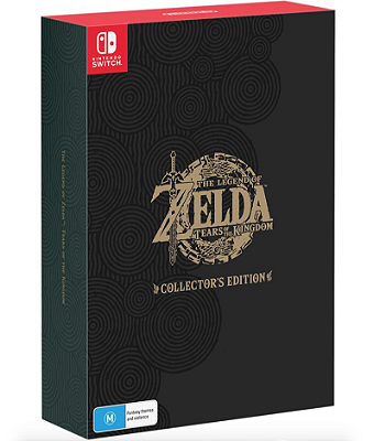 The Legend of Zelda Tears of The Kingdom Edição de colecionador