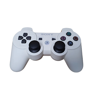 Controle DualShock 3 Branco Seminovo – PS3