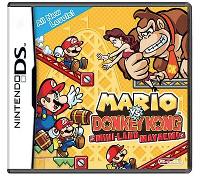 Mario Vs Donkey Kong Mini-Land May Hem! Seminovo - Nintendo DS