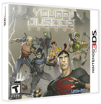 Young Justice Legacy Seminovo - 3DS