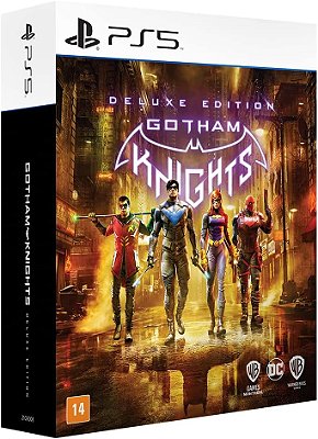 Gotham Knights Deluxe Edition (Steelbook) Seminovo - PS5