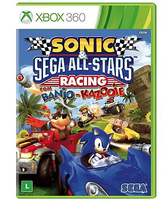 Sonic & Sega All-Stars Racing Seminovo - Xbox 360