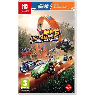 Hot Wheels Unleashed 2 Turbocharged Day 1 Edition Seminovo - Nintendo Switch