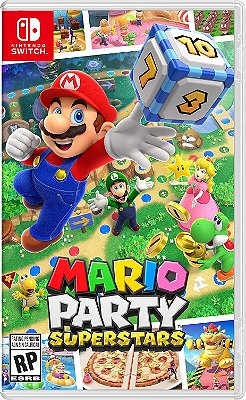 Mario Party Superstars Seminovo - Nintendo Switch
