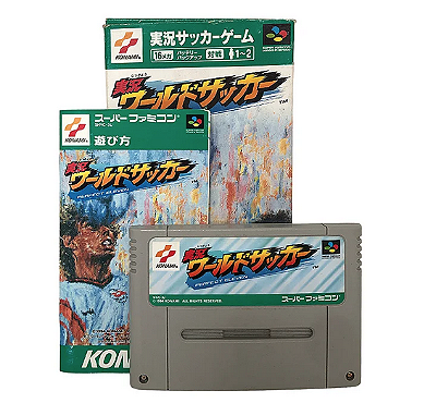 Jikkyou World Soccer Perfect Eleven Seminovo - SNES Jap