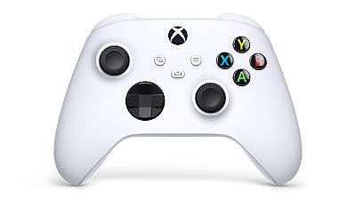 Controle sem fio Xbox Robo White Seminovo - XBOX