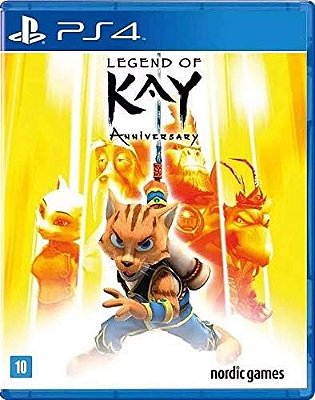 Legend of Kay Anniversary Seminovo - PS4