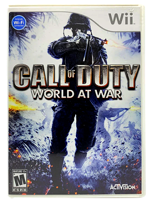 Call of Duty World at War Seminovo - Nintendo Wii