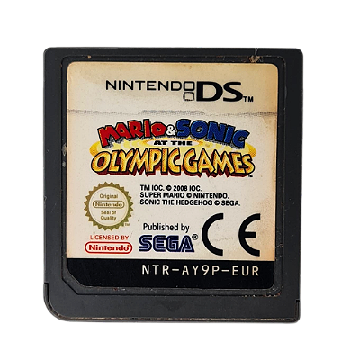 Mario e Sonic At The Olympic Games Seminovo Sem Caixa - Nintendo DS