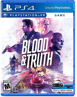Blood e Truth Playstation VR Seminovo - PS4