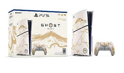 Console Sony PlayStation 5 Slim Ghost of Yotei Edição Limitada 4K 1TB SSD