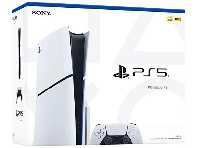 Console PlayStation 5 Slim Com Leitor Caixa Branca - PS5