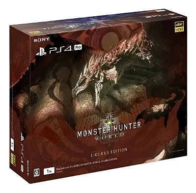 Console Playstation 4 Pro Monster Hunter World Liolaeus Edition Seminovo - PS4