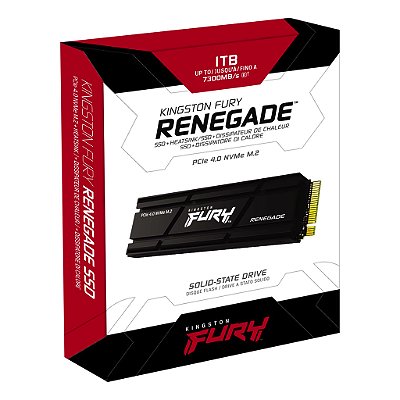 SSD Kingston Fury Renegade 1TB PCIe 4.0 NVMe