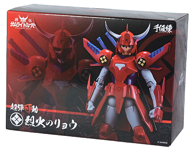 Action Figure Samurai Warriors Armadura Hector do Fogo Ryo Sanada Seminovo - Sentinel