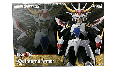 Action Figures Ronin Warriors Inferno Armor Ryo Sanada Seminovo - Sentinel