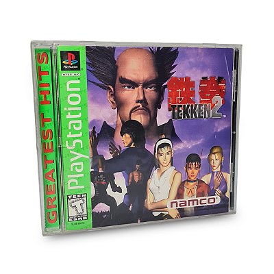 Tekken 2 Greatest Hits Seminovo - PS1