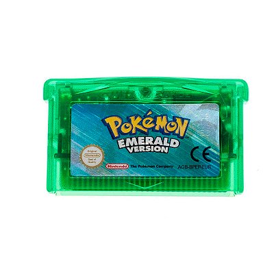 Pokémon Emerald Version Seminovo Sem Caixa - Game Boy Advance