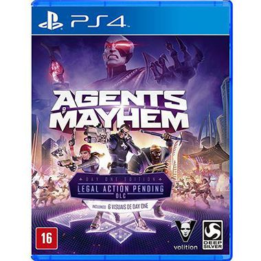 Agents Of Mayhem Seminovo - PS4