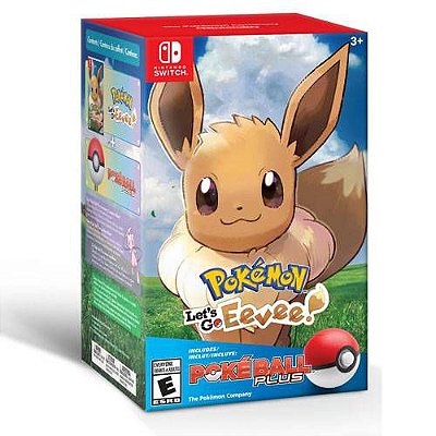 Pokémon Let’s Go Eevee! Poke Ball Plus Bundle – Nintendo Switch