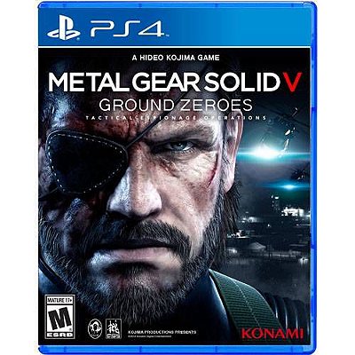 Metal Gear Solid V Ground Zeroes Seminovo – PS4