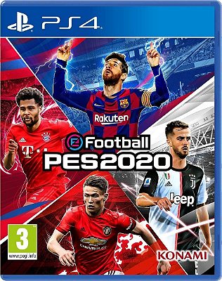 PES Pro Evolution Soccer 2020 Seminovo – PS4