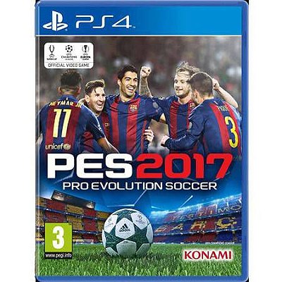 PES Pro Evolution Soccer 2017 Seminovo – PS4