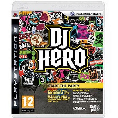 DJ Hero Seminovo – PS3