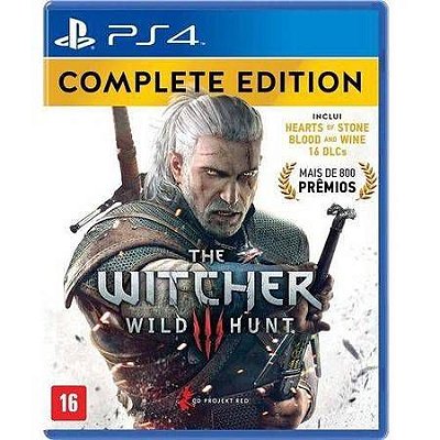 The Witcher 3 Wild Hunt Complete Edition Seminovo – PS4