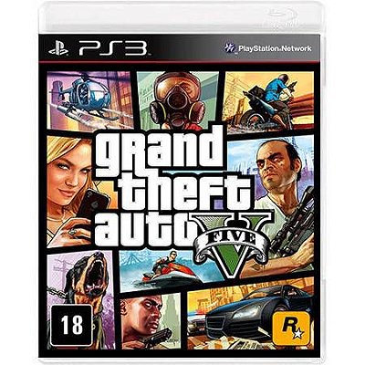 Grand Theft Auto GTA V Seminovo – PS3