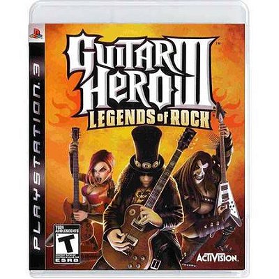 Guitar Hero 3 Legends of Rock Seminovo – PS3