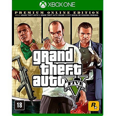 Grand Theft Auto GTA Premium Online Edition – Xbox One