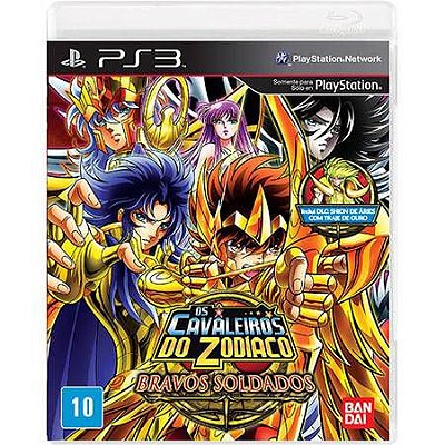 Os Cavaleiros Do Zodiaco: Bravos Soldados Seminovo – PS3