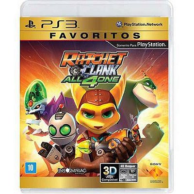 Ratchet and Clank All 4 One Seminovo – PS3