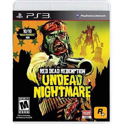 Red Dead Redemption Undead Nightmare Seminovo (SEM CAPA) – PS3