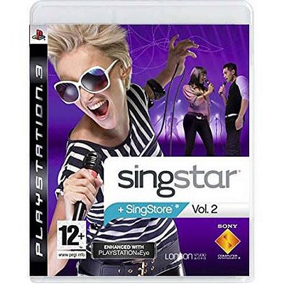 SingStar Vol. 2 Seminovo – PS3