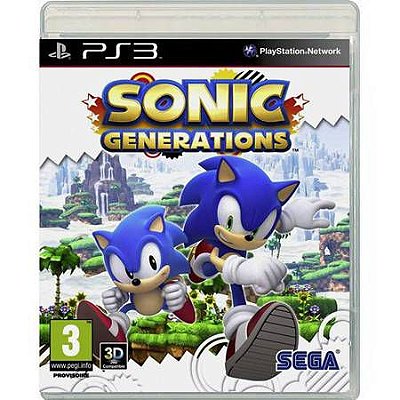 Sonic Generations Seminovo – PS3