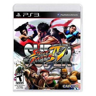 Super Street Fighter IV Seminovo – PS3