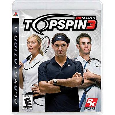 Top Spin 3 Seminovo – PS3