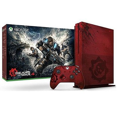 Console Xbox One S Gears of War 4 Limited Edition 2TB Seminovo