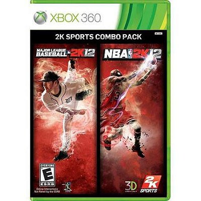 2k Sports Combo Pack Seminovo – Xbox 360