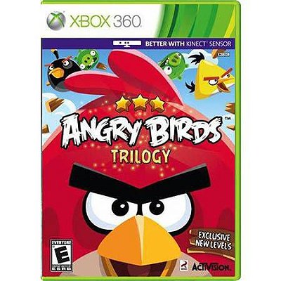 Angry Birds Trilogy Kinect Seminovo- Xbox 360