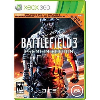 Battlefield 3 Premium Edition Seminovo – Xbox 360