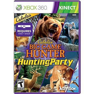 Cabela’s Big Game Hunter Kinect Seminovo – Xbox 360