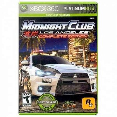 Midnight Club: Los Angeles Complete Edition Seminovo – Xbox 360